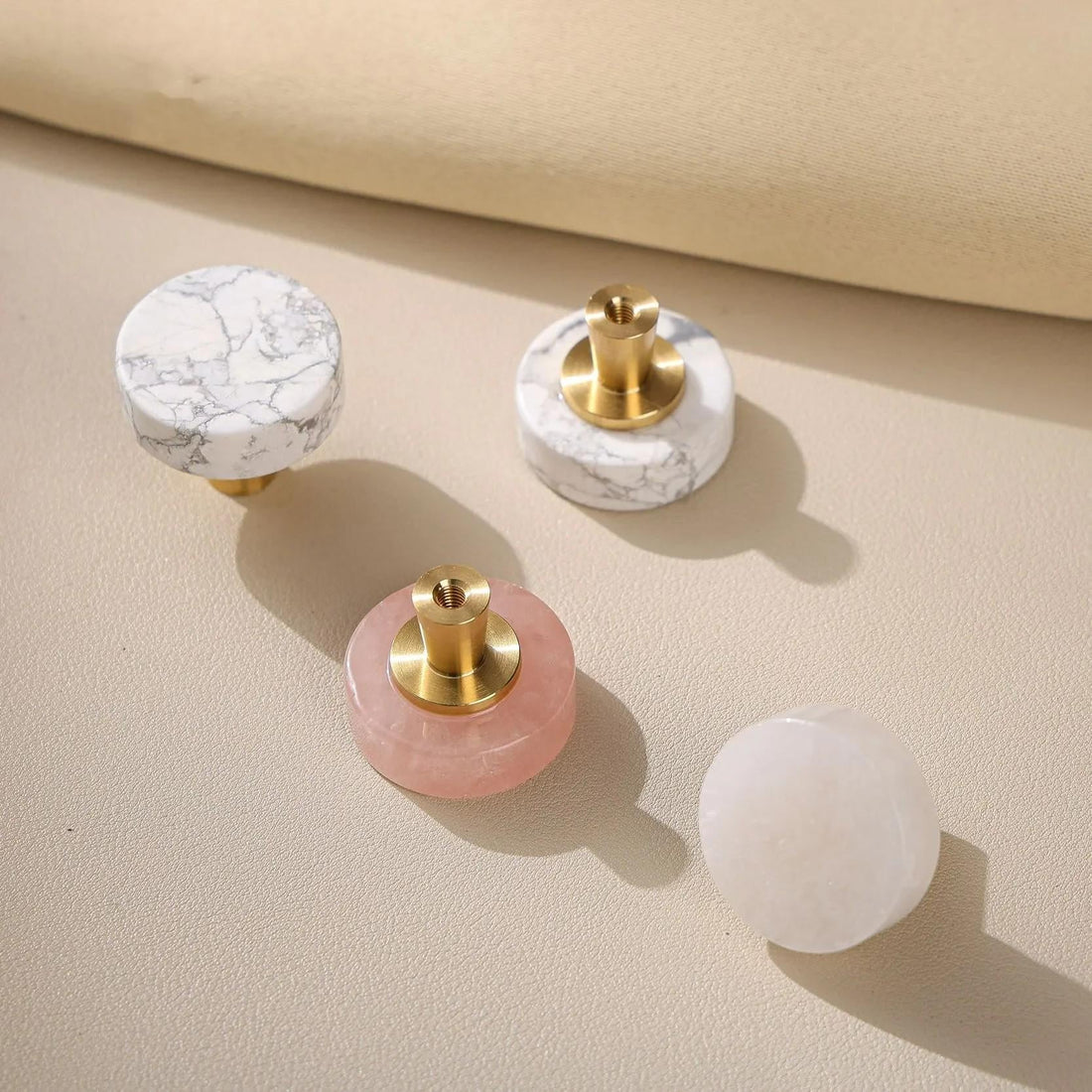 Circular Drawer Knobs Nordic Style drawer pulls.